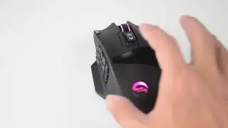 Must See Review - UtechSmart VENUS Pro RGB MMO Wireless Gaming Mouse 16000 DPI Optical Sensor