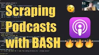 Code With Me: Scraping Podcasts from RSS with Bash #code