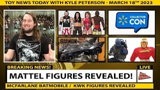 Toy News for the Week of March 12th 2023! Walmart! Retros! GIJOE & Willie Nelson!