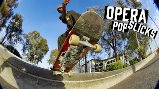 Josh Douglas slipping and sliding without sacrificing pop on OPERA POP SLICK DECKS