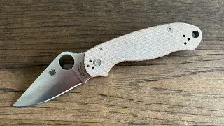 Spyderco Para 3 &ldquo;Crucarta&rdquo;: Первые впечатления