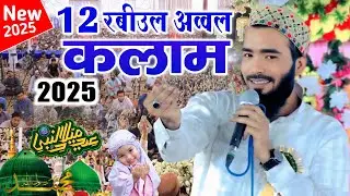 12 rabiul awwal ki new naat || By Mohammad Ali Faizi Naat Sharif 2025 _ Non Stop Madeahiya S Nagar