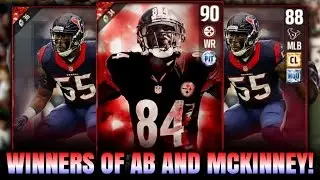 94 MARCUS PETERS DONATION! THE WINNERS OF ANTONIO BROWN AND MICKINNEY! | MADDEN 17 ULTIMATE TEAM