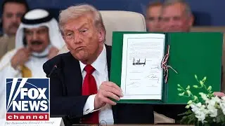 Trump speaks after signing Gaza peace plan