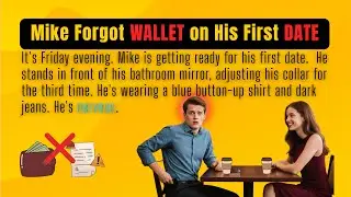 The Most Embarrassing First Date Ever | MIKE Forgot His Wallet at Home | Daily English Story