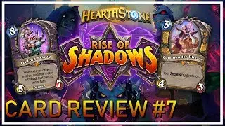 Rise of Shadows Card Review #7 // Hearthstone Constructed & Arena Impressions