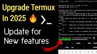 upgrade your termux to latest version 2025 | update your termux 2025 | Termux latest version upgrade