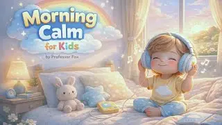 Morning Calm for Kids 🌞 | Gentle Morning Music for Children | Relax & Smile | by Professor Fox