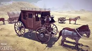 Wagons for Horse Animset Pro V3 Unity 5