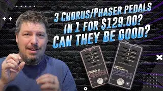 Unboxing the Walrus Audio Fundamental Chorus and Phaser.  Are they any good?