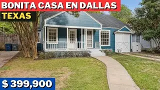 BELLA CASA EN VENTA DE 2 HABITACIONES EN DALLAS TEXAS