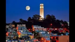 Inside SAN FRANCISCO Coit Tower!!!