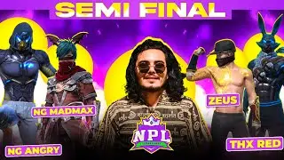 LAST DAY OF SEMI FINAL 🏆NG ANGRY OUT OF TOURNAMENT ?❌ TOP 4 - NG ZEUS , THX RED , 3 WHO , 4 WHO ?