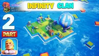 🆕 Max Level &bull; Infinity Clan Mobile Apk - Gameplay Walkthrough Part 2 (Merge Games)  (iOS, Android)