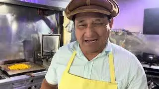 Tallarín salteado de camarones