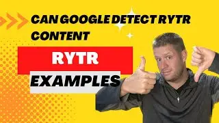 Rytr AI Examples - Can Google Detect Rytr Content