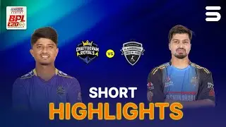 Short Highlights | Chattogram Royals vs Rangpur Riders | M 14 | BPL | M3Z1J