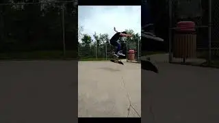 The Hardest Skateboard Trick Ever - Forward Flip (Dolphin Flip) #shorts #skateboarding #skateboard