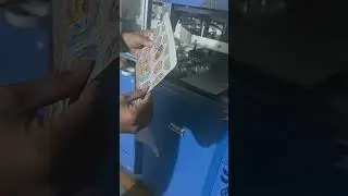 Anti counterfeiting label hot stamping machine on paper, fully automatic, holographic positioning