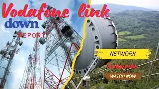 Vodafone link Down Otdr Trace Report Taking||Vodafone ka link Down Hogaya tha ajj Subha||Vodafone 4g