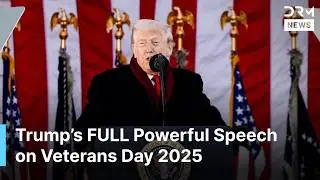 FULL SPEECH: Trump Delivers Powerful Remarks, Salutes American Heroes on Veterans Day | AC1G
