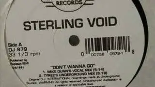 Sterling Void - Don't Wanna Go ( FAMOUS PIANO)