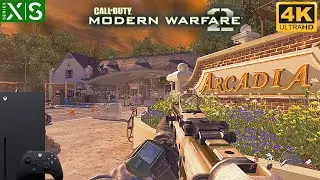 Modern Warfare 2 - Xbox Series X 4K Gameplay | Mission Exodus