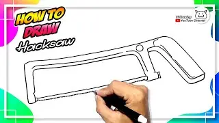 How to draw Hacksaw Easy