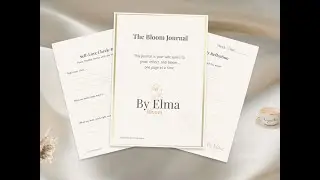 The Bloom Journal | Gentle Digital & Printable Journal for Self-Reflection