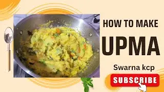Vegetable Upma|ఉప్మా| Easy breakfast Recipe|Classic South Indian breakfast dish made from rava/sooji