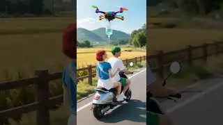 Unbelievable! Sick Girl Uses Drone for IV and Still Wants to Play