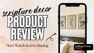 Meaningful Scripture Wall Art Set Review | The Way, The Truth, The Life Decor