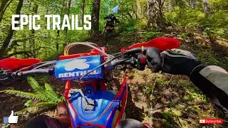 Epic Dirt Bike Riding at Ginger Creek | Oregon Enduro Trails