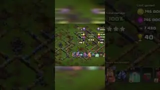 TH14 to TH17(Max) 3 star | Tutorial #shorts #coc #legendleague #th14vsth17 l
