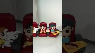 Re-Ment Crayon Shin-chan Kasukabe Cinema Full Set Figures!