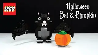 LEGO Halloween BAT & PUMPKIN 40090 + GIVEAWAY!!!