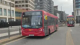 London Buses at Canning Town (23/12/24)