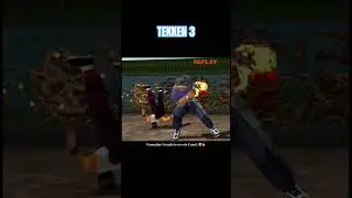 TEKKEN 3 | King ha llegado! 👑 #tekken3 #tekken #king #gameplay #shorts #ps1 #fightinggames #eljuliux