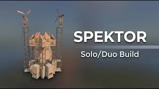 SPEKTOR &ndash; Solo/Duo Banker Base Build (Auto Turrets + Peak Downs) #rust #rustbase #rustgame