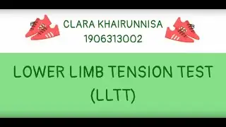 LLTT (Lower Limb Tension Test)