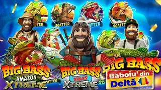 САМЫЕ НЕВОРОЯТНЫЕ 3 БОНУСА В ТРЕХ РАЗНЫХ РЫБАЛКАХ! BIG BASS ФАНТАСТИКА