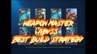 WEAPON  MASTER - ABYSS BEST COMBO BUILD - MAGIC CHESS STRATEGY - Mobile Legends Bang Bang