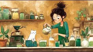 Morning Tea & Soft Jazz ☕🐾 | Cozy Atelier Vibes to Start Your Day