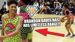 Blue Chips' MOST SLEPT ON PLAYER Brandon Davis Has LIMITLESS RANGE!! | MSHTV Camp Highlights