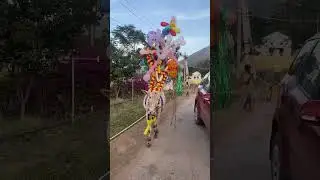 Sankranthi Cow decoration #shorts #pongal #cow #colour #animals #celebration #festival #joy