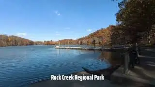 Rock Creek Regional Park, Lake Needwood in Montgomery County, Maryland