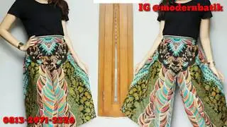 KULOT BATIK MODERN SOLO MODEL BAJU BATIK MODERN 38
