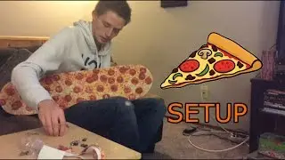 Pizza Griptape Skateboard Setup!