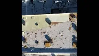 Foam Roof Repair in Phoenix AZ for a Goodwill Building
