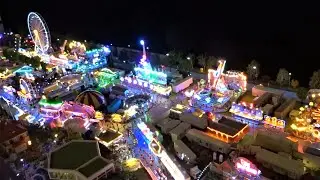 Kirmes by Night &diams; Modellbau Funfair Model Building &diams; RC Messe Modell Leben Erfurt 2020